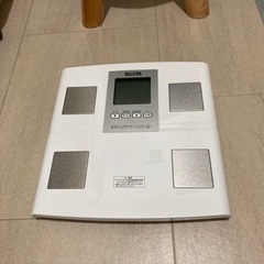 【超美品】体重計　TANITA BC-705N ホワイト