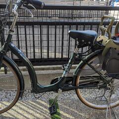 譲渡先が決まりまた 子供乗せ自転車 OGK後ろのせシート付き