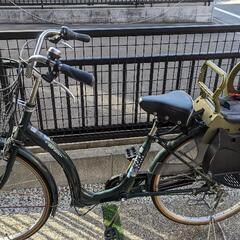 譲渡先が決まりまた 子供乗せ自転車 OGK後ろのせシート付き