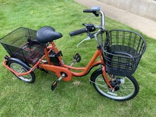 購入者決定（未使用美品）電動アシスト三輪車