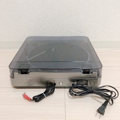 断捨離の味方　レコードをデータ化  ステレオターンテーブル CD化