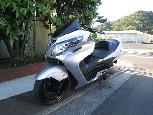 スズキ　スカイウェイブ250タイプS(CJ44A)　オイル交換後渡し　バッテリーフル充電済み　ドリンクホルダー付き　ナンバー登録書類付き
