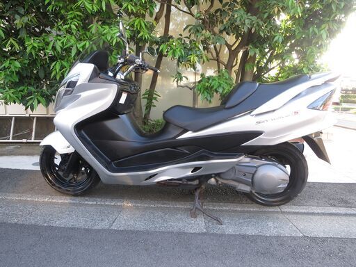 スズキ　スカイウェイブ250タイプS(CJ44A)　オイル交換後渡し　バッテリーフル充電済み　ドリンクホルダー付き　ナンバー登録書類付き スズキ スカイウェイブ250タイプS(CJ44A) オイル交換後渡し バッテリー