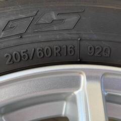 205/60R16スタッドレスタイヤ、アルミホイール４本セット