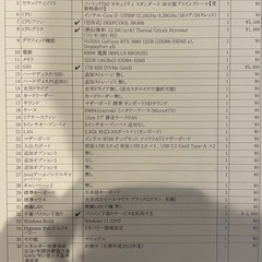 受け渡し決まりました】ゲーミングPC RTX3060 Core i7 13700F 32GB SSD