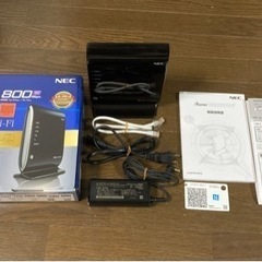 Aterm WG2600HP NEC Wi-Fi無線LANホームルータ