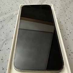 新品同様iPhone13Pro シルバー128GB 