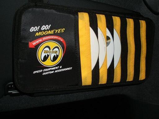 ムーンアイズ サンバイザー CDホルダー CDケース DVD アメリカ雑貨