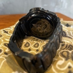 電池交換済　ルミノックスF117ナイトホーク6400腕時計メンズ黒ブラックアウト