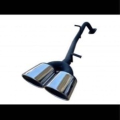 中古　ZVW30 前期 後期 30プリウス デュアル　ストレート　マフラー オーバル２本出し プリウス30 phv テール 中古 ZVW30 前期 後期 30プリウス デュアル ストレート マフラー