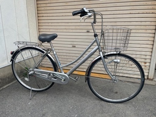 27インチ　C評価　自転車　3段変速　オートライト