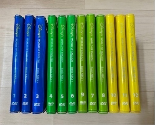 DWE ディズニー英語システムDVD12巻【ストレートプレイ】