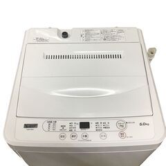 YAMADA 6.0kg 全自動洗濯機 YWM-T60H1 2021年製 中古