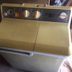 【10/19まで期間限定】二層式洗濯機 HITACHI PS-725