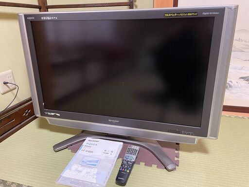 シャープ液晶TV　LC37GX5　2008年式