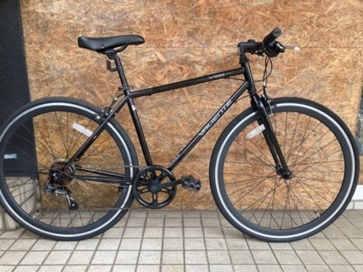 VALIENTE V700 ZY-K0214-0005  ブラック  街乗り自転車