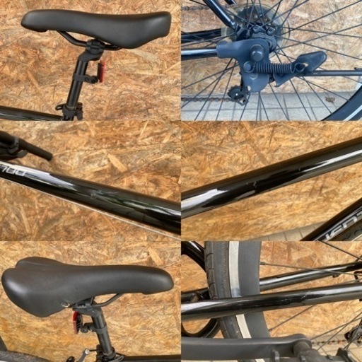 VALIENTE V700 ZY-K0214-0005 ブラック 街乗り自転車