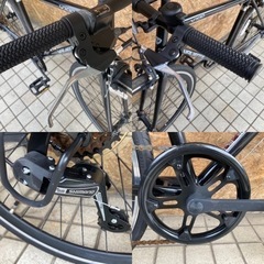 VALIENTE V700 ZY-K0214-0005 ブラック 街乗り自転車