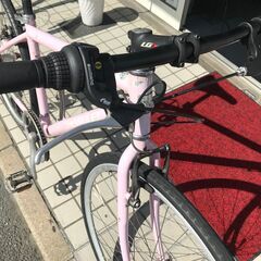 値下げ　GMシボレー　ピンクのクロスバイク　レストア済みの中古です