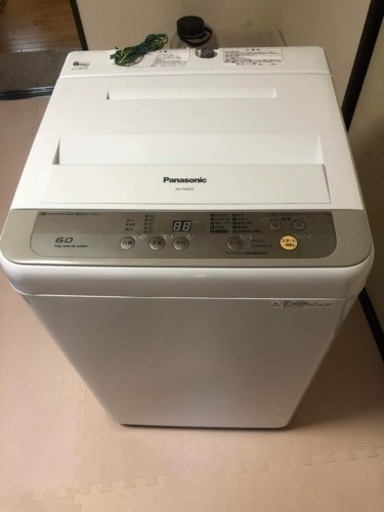 Panasonic　洗濯機 6.0kg NA-F60B10