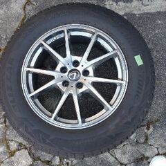 空気圧センサー付 レクサスRX スタッドレスタイヤ&ホイール 【235/65R/18】