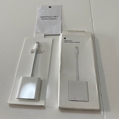 【再値下げ】未使用品　Apple純正　ライトニングケーブル