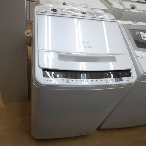 41/510　日立 9.0kg洗濯機 2020年製 BW-V90E7【モノ市場 知立店】