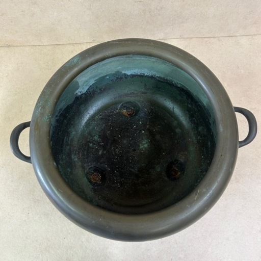 铜1850-1899 日本古董| eBay k1014501 希少品 大火鉢 伝統工芸 金属工芸