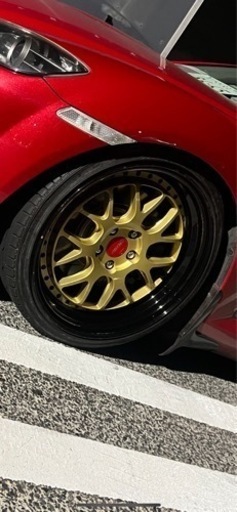 19インチタイヤホイールセット シャレンame vmx 2本 (アヤト) 間々田の  