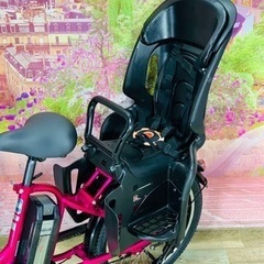 ❷5738子供乗せ電動アシスト自転車YAMAHA 20インチ良好バッテリー