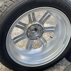 1013-1）17インチスタッドレスセット！215/50R17グッドイヤースタッドレス！7J-17プリウスα、レヴォーグなど