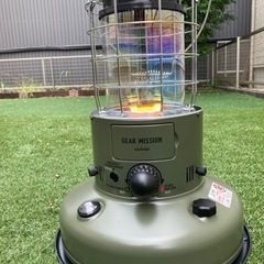 トヨトミGEAR MISSION レインボーストーブ トヨトミ人気石油ストーブGEAR MISSIONシリーズ「RR-GER25」を1