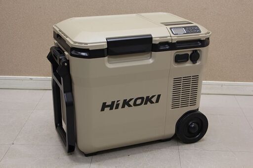 Hi KOKI 14.4/18V コードレス ポータブル 冷温庫 UL18DC 18L DC12V端子搭載 ACアダプタ 車載用DCコード サンドベージュ UL18DC (D5235ksxwY)