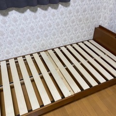 ニトリ　シングルベッド　ベッドフレーム