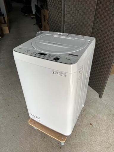 感謝の声続々！ ☆美品!!☆ 2022年 SHARP 全自動電気洗濯機 5.5kg ES