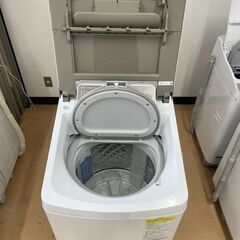 ②縦型洗濯乾燥機/縦型/洗濯機/乾燥機/8キロ/8kg/大型ザイズ/パナソニック/ウォッシュアンドドライ/NA-FD80H5/中古品/製造年/2017年