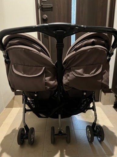 双子用ベビーカー コンビ combi 横並び 二人乗り ツインスピン GC
