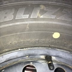 ブリジストンスタッドレスタイヤ4本