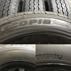 新車外し【BS RD613 195/80R15 107/105N LT】夏タイヤ【トヨタ 200系 