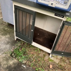 犬小屋、外スチール犬舎、室内、車用折畳、犬小屋トイレ食器セット