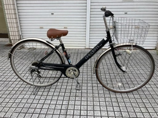 【27インチ自転車】6段変速　LEDオートライト付　鍵新品❗️スペアキーあり　若林自転車　膳所店　SALE中❗️