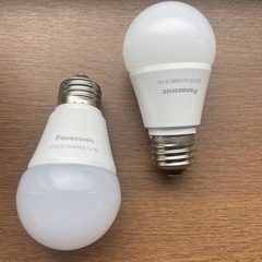 Panasonic LED電球 60形2個