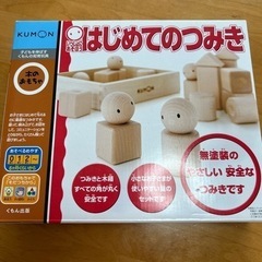 おもちゃ　知育玩具　新品未使用　はじめてのつみき　無塗装