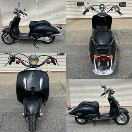 ☆ジョーカー50.快速2スト！大柄なアメリカンスクーター^_^バッテリー・プラグなど新品交換で快調ですよ☆50cc原付スクーター☆ ☆ジョーカー50.快速2スト！大柄なアメリカンスクーター^_^バッテリー