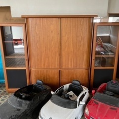 高級テレビ台　収納　　デンマーク製　扉付き　