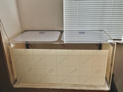 きまりました アクリル 90センチ水槽