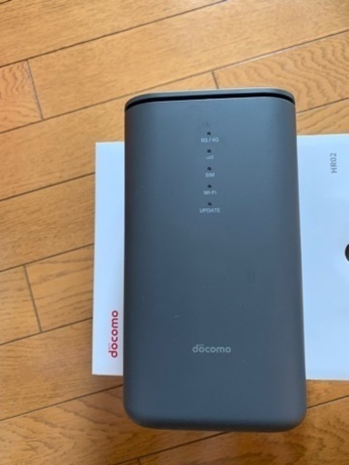 docomo home5g HR02 工事不要 ホームルーター wifi 美品