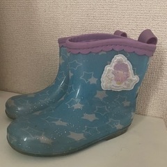 長靴　レインシューズ　雨　キッズ　16.0cm サンリオ　キキララ