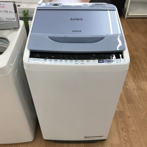 ★ジモティ割あり★ HITACHI 洗濯機 7.0kg 年式2017 動作確認／クリーニング済み KJ3270