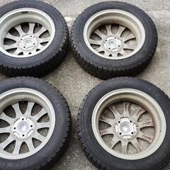 スタッドレスタイヤ　アルミホイールセット　165/65R15 ICE NAVI7